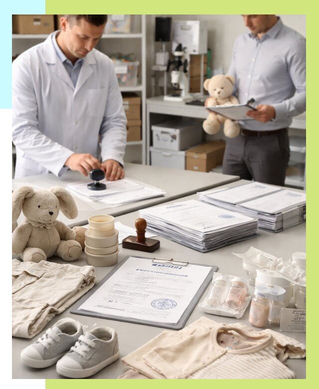 Сертификация детских товаров в Братске от 15306 р. | Алешин-Брт