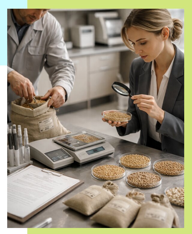 Сертификация зерна в Братске по цене от 15306 р. | Алешин-Брт