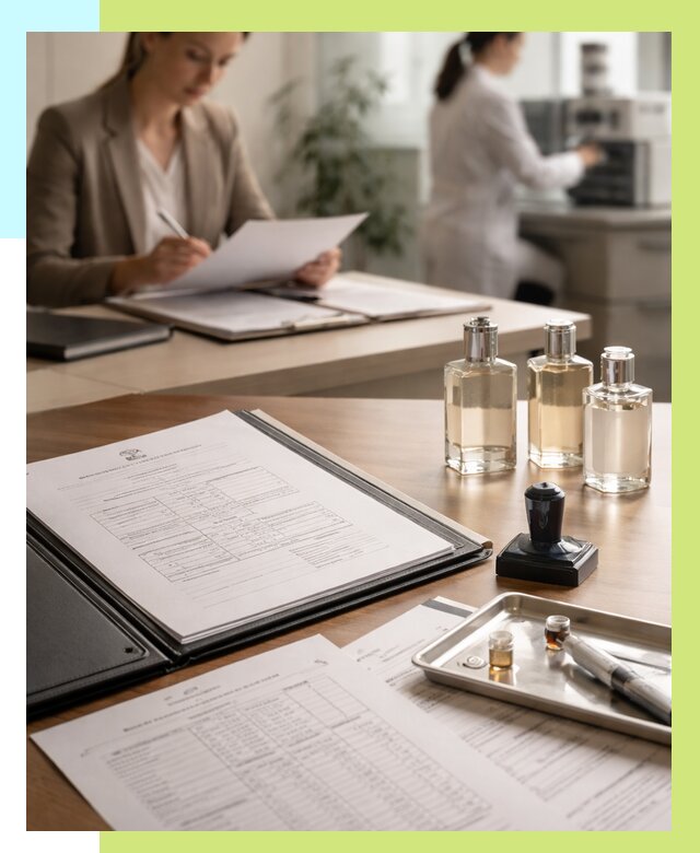 Сертификация парфюмерии в Братске от 15306 р. | Алешин-Брт