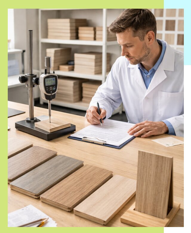 Сертификация ламината с испытаниями и оформлением документов в Братске