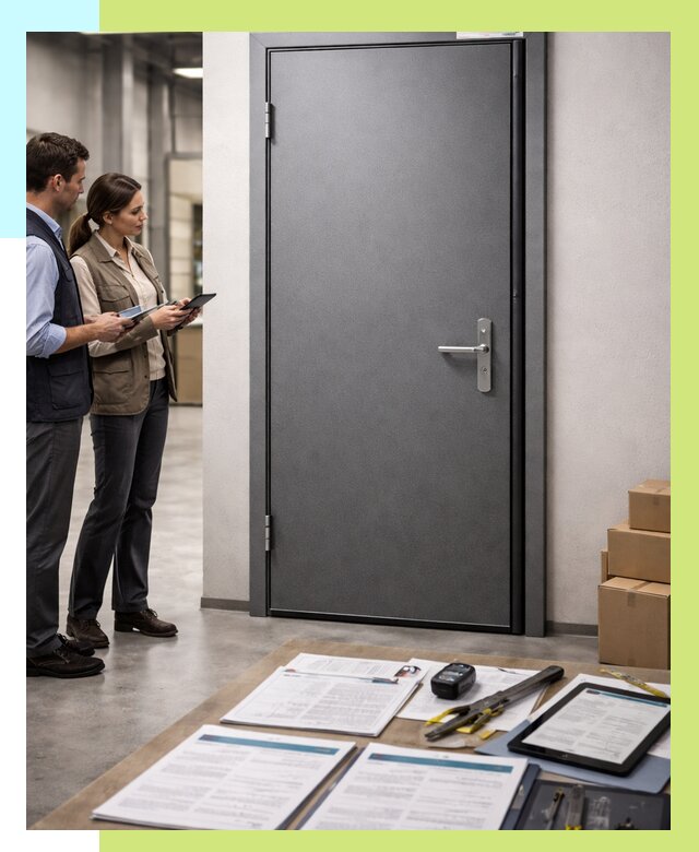 Сертификация противопожарных дверей в Братске от 9184 р. | Алешин-Брт