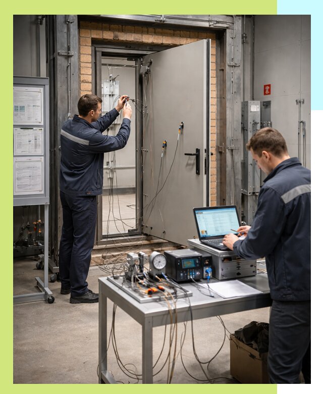 Сертификация противопожарных дверей в Братске по ГОСТ и ТР