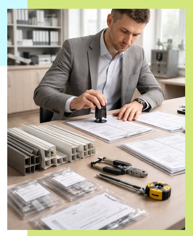 Сертификация ПВХ продукции в Братске от 8673 р., Алешин-Брт