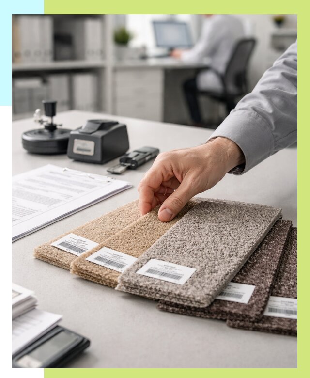 Сертификация ковролина в Братске от 15306 р., Алешин-Брт