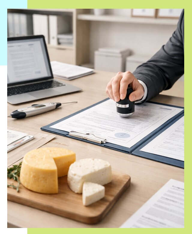 Сертификация сыров в Братске от 15306 р | Сертификат на сыр Алешин-Брт