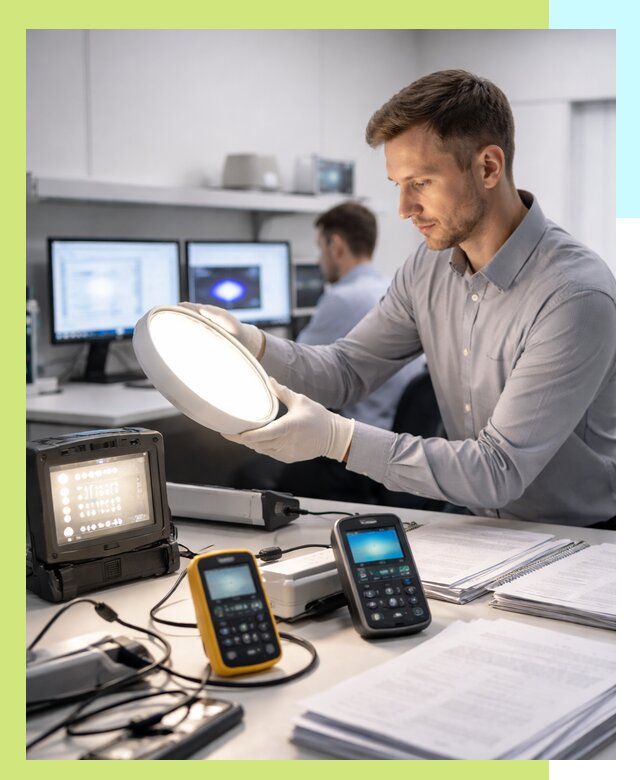 Сертификация светильников в Братске: испытания и оформление