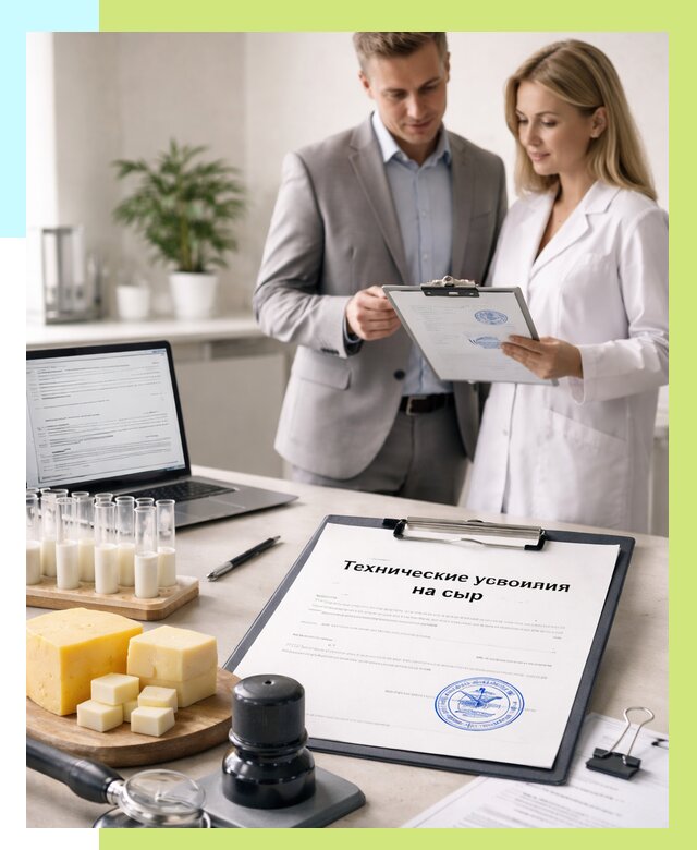 ТУ на сыры в Братске срочно от 12245 р. — оформление | Алешин-Брт