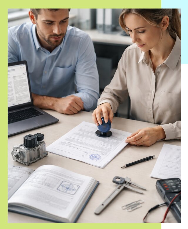 Выдача паспорта изделия и техническая экспертиза продукции в Братске