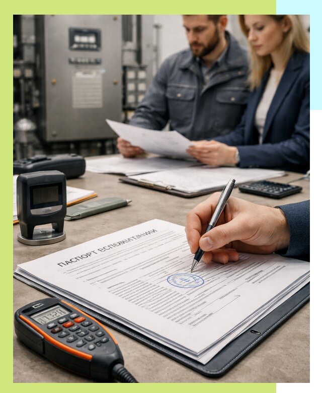 Оформление паспорта эксплуатации оборудования в Братске