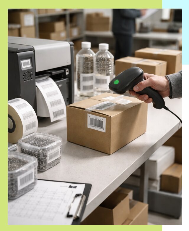 Штрихкодирование продукции и маркировка для продажи в Братске