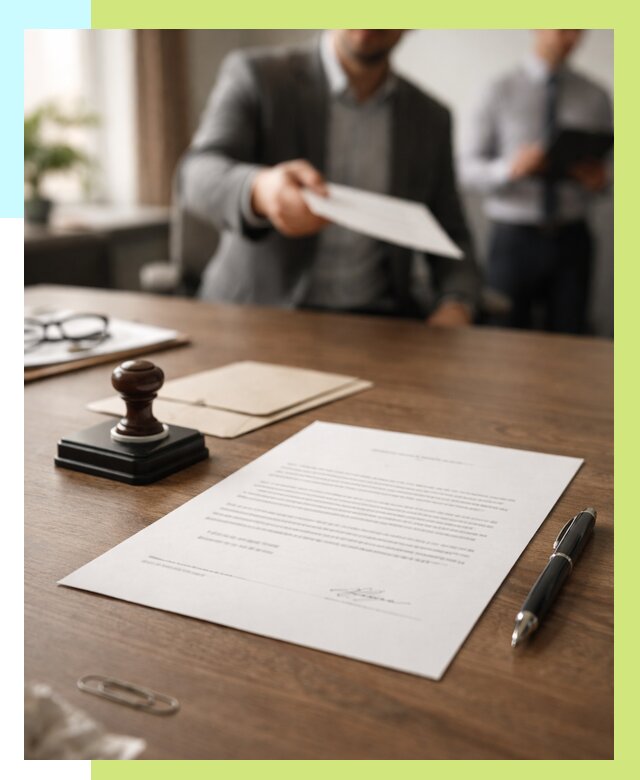 Отказное письмо по сертификации в Братске от 3571 р. | Алешин-Брт