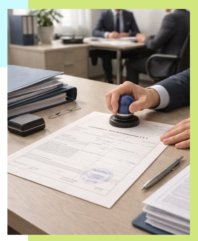 Сертификат происхождения СТ 1 в Братске от 4592 р. | Алешин-Брт