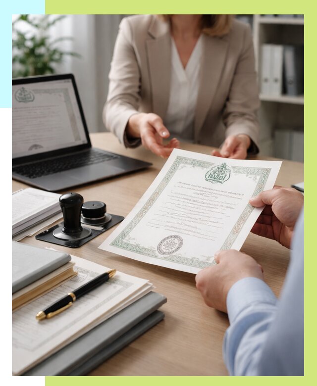 Халяль сертификат в Братске, получить от 15306 р. | Алешин-Брт