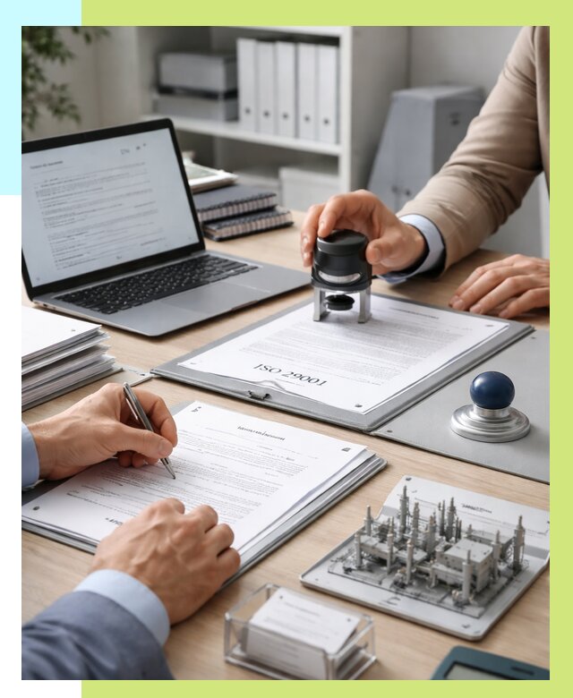 Сертификат ISO 29001 в Братске под ключ от 76530 р. | Алешин-Брт