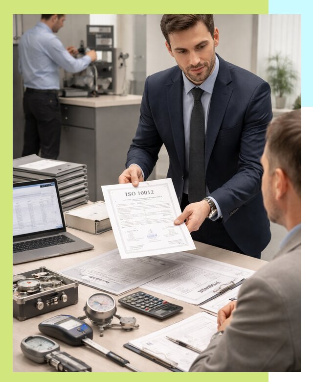 Выдача сертификата ISO 10012 по требованиям метрологии в Братске