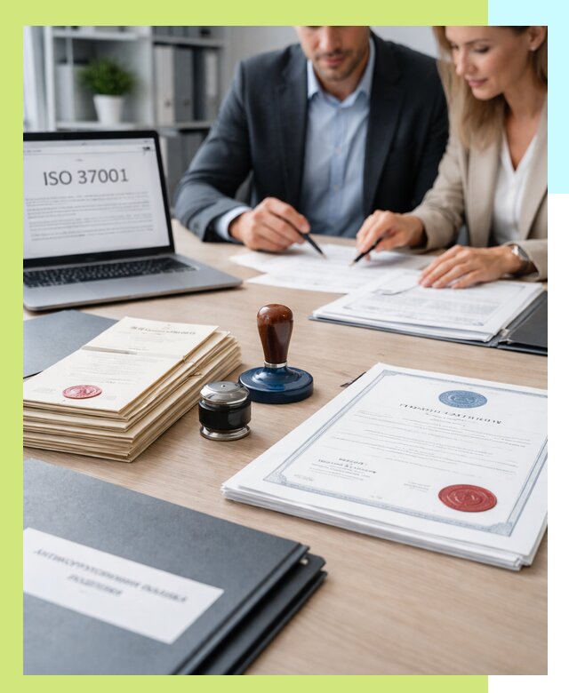 Получение сертификата ISO 37001 по системе борьбы с коррупцией в Братске